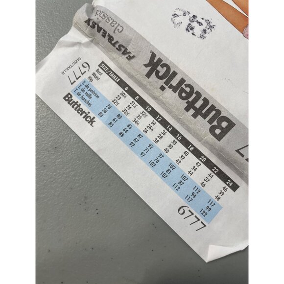 Y2K Butterick Cami Slip Half Slip Shorts Petticoat Pattern Size 12-14-16 UNCUT - Picture 3 of 6